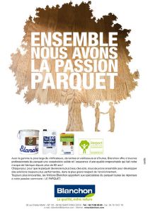 Affiche Parquet Bois Blanchon