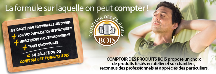 Sélection de produits bois : la formule sur laquelle on peut compter !