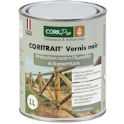 CORIL Bitumineux CORITRAIT' Vernis noir 1L