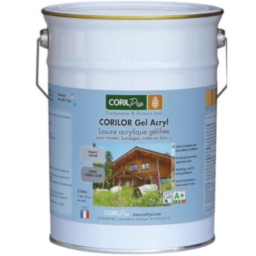 CORIL Lasure bois écologique CORILOR GEL ACRYL 5L