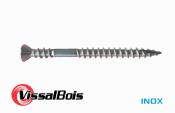 Vis inox pour terrasse bois Double filet VISSALBOIS