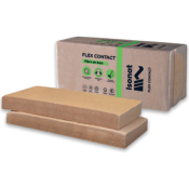 ISONAT Flex 40 Laine de bois 145mm Panneaux isolants en fibre de bois 58x122cm