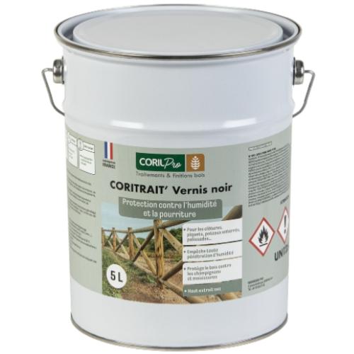 CORIL Bitumineux CORITRAIT' Vernis noir 5L